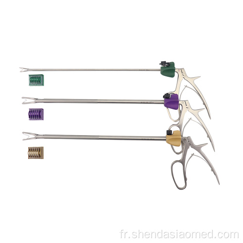 Instruments chirurgicaux Réutilisable Clip Titianium Applicateur